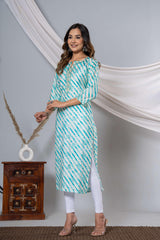 indian kurta set blue